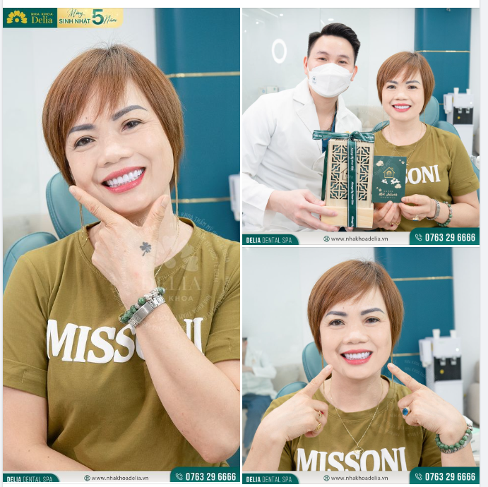 Cảm ơn chị Thanh Xuân đã dành trọn tin yêu và gửi gắm nụ cười cho đội ngũ nha khoa Delia.