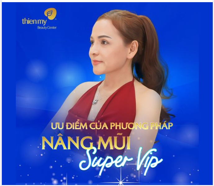 Ưu điểm của Phương pháp Nâng mũi Super Vip