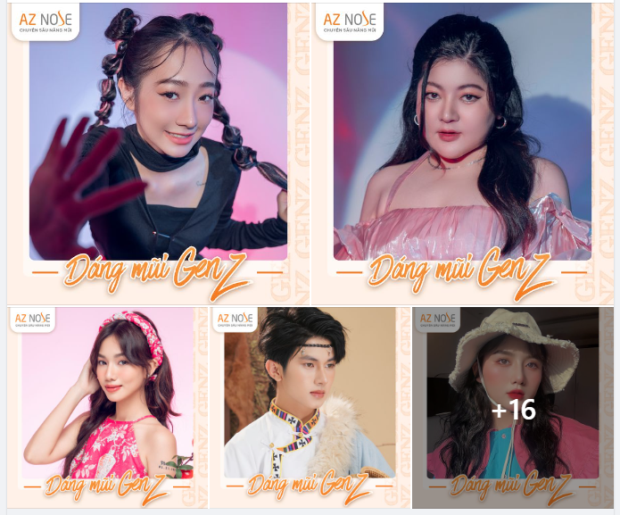 GENZ THƯỜNG CHỌN DÁNG MŨI NHƯ THẾ NÀO ĐỂ: Thay đổi bản thân, tự tin giao tiếp? Mở rộng cơ hội nghề nghiệp? Đổi phong thủy, đón vận may?