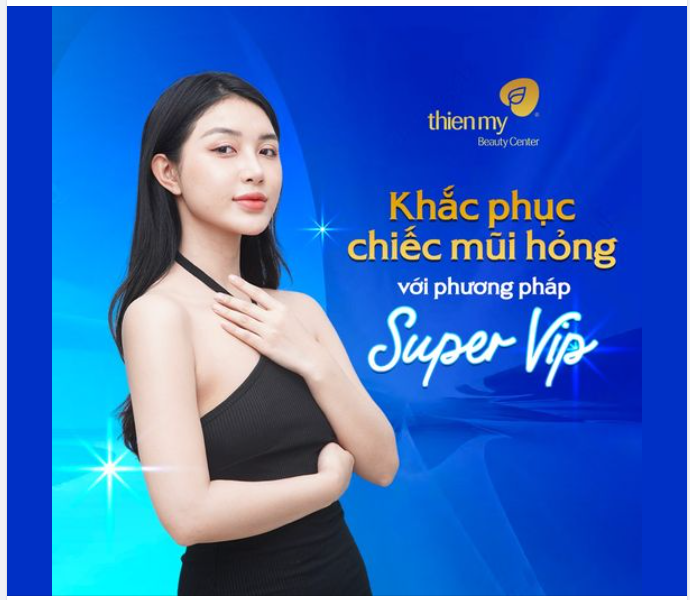 KHẮC PHỤC CHIẾC MŨI HỎNG VỚI PHƯƠNG PHÁP SUPER VIP