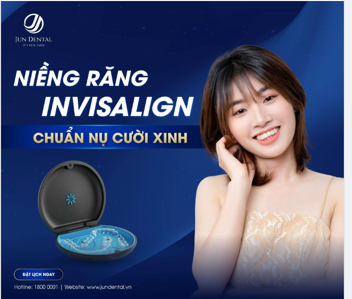 NIỀNG RĂNG INVISALIGN CHUẨN NỤ CƯỜI XINH