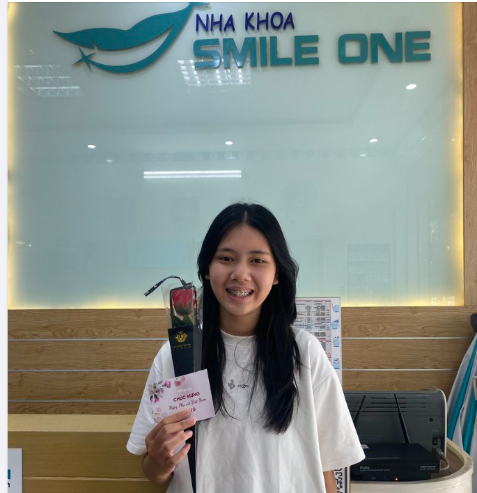 Chào mừng bạn Hoàng Nhật Linh đến với Team niềng răng Smile One cơ sở Quan Hoa.