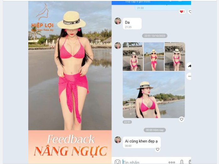 Cảm ơn feedback dễ thương đến từ chị khách xinh đẹp. Đã tin tưởng lựa chọn BVTM Hiệp Lợi
