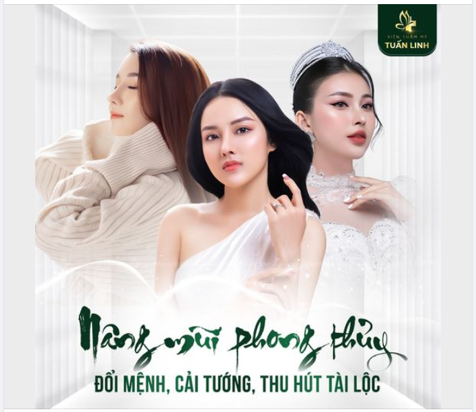 NÂNG MŨI PHONG THỦY - KIẾN TẠO ĐIỂM NHẤN