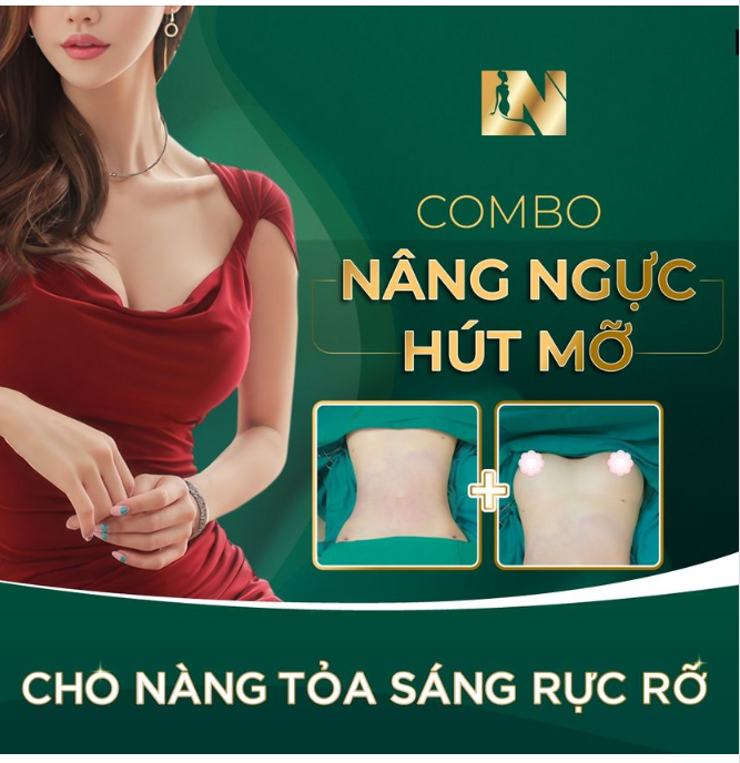 COMBO HÚT MỠ NÂNG NGỰC - CHO NÀNG TỎA SÁNG RỰC RỠ