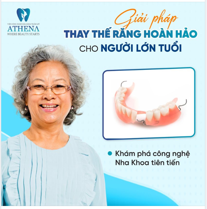Hàm tháo lắp - Giải pháp thay thế răng hoàn hảo cho người lớn tuổi