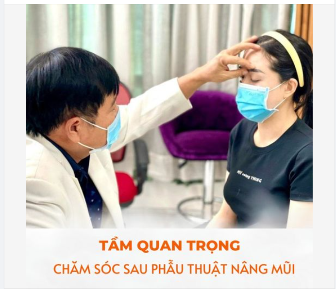 QUAN TRỌNG CỦA CHĂM SÓC SAU PHẪU THUẬT NÂNG MŨI