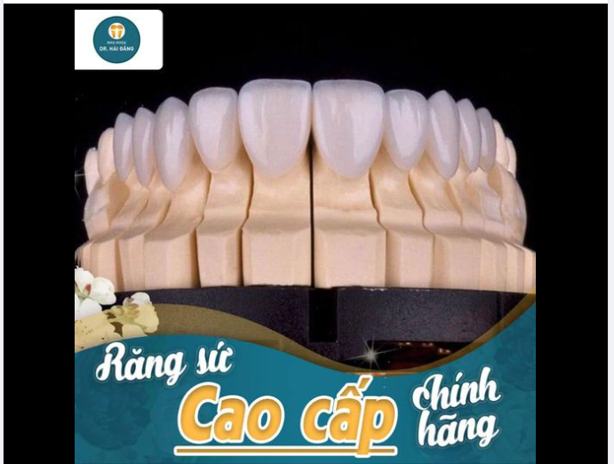 THẨM MỸ RĂNG SỨ DÒNG CAO CẤP CHÍNH HÃNG