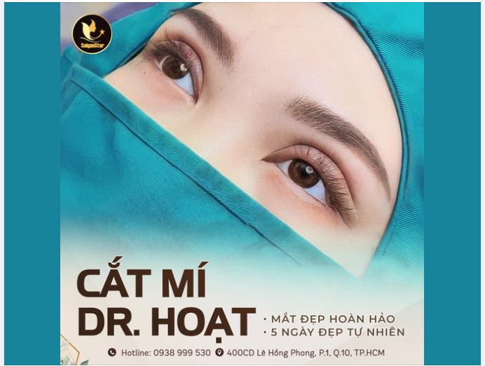 CẮT MÍ DR. HOẠT MẮT ĐẸP HOÀN HẢO 5 NGÀY ĐẸP TỰ NHIÊN