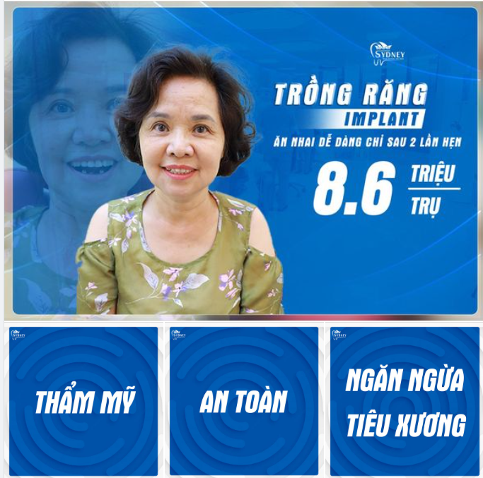 MẤT 1 RĂNG - MẤT NHIỀU RĂNG - MẤT RĂNG TOÀN HÀM