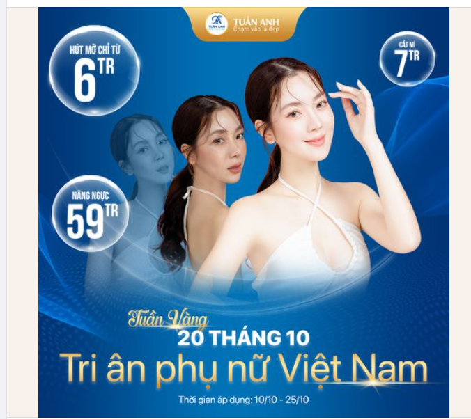​​​​​​​ Chúng tôi tin rằng, bất cứ người phụ nữ nào cũng xứng đáng được yêu thương, được quyền làm đẹp cho bản thân, tự tin hơn, yêu bản thân hơn.