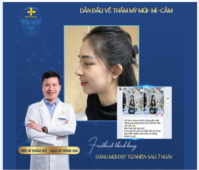 Kết quả sau 7 ngày “sắm” cho mình chiếc mũi cao, xinh của KH Thanh Ngọc.