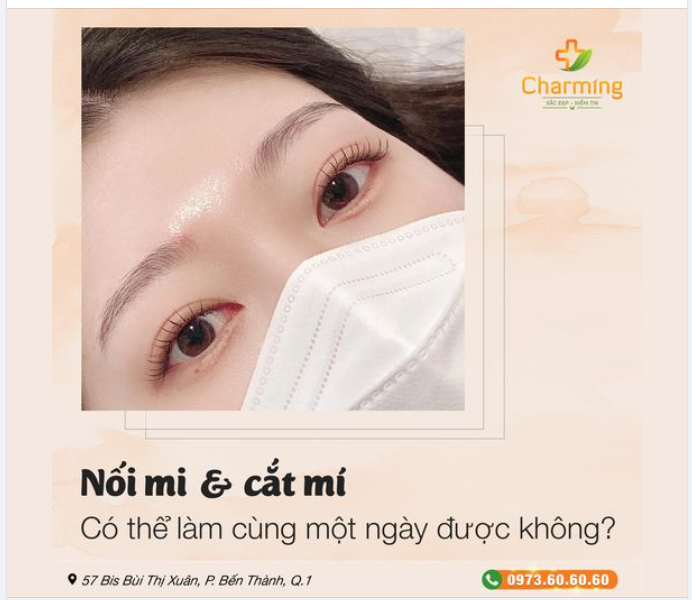 NỐI MI BUỔI SÁNG, BUỔI CHIỀU CÓ PHẪU THUẬT CẮT MÍ ĐƯỢC KHÔNG?