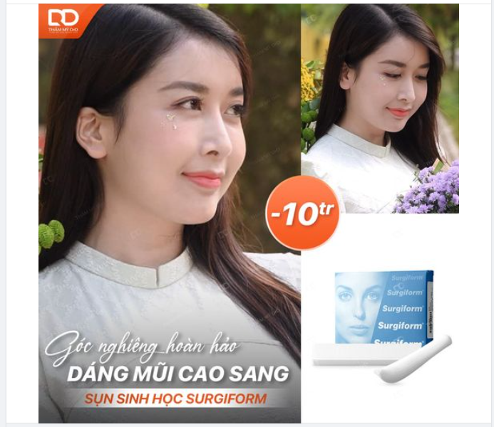 GÓC NGHIÊNG HOÀN HẢO - DÁNG MŨI CAO SANG