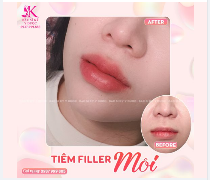 7. Thời gian duy trì hiệu quả của tiêm filler môi