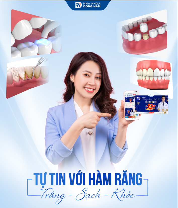 RĂNG TRẮNG SẠCH KHỎE – TỰ TIN CƯỜI KHOE RĂNG