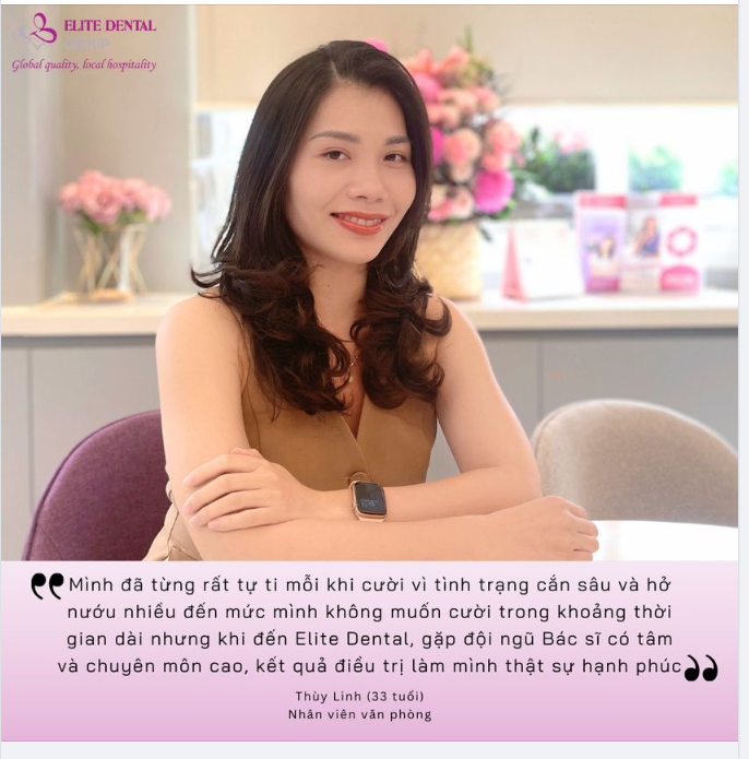 Niềng răng trong suốt giải quyết tình trạng cười hở lợi, cắn sâu, trả lại nụ cười duyên dáng.