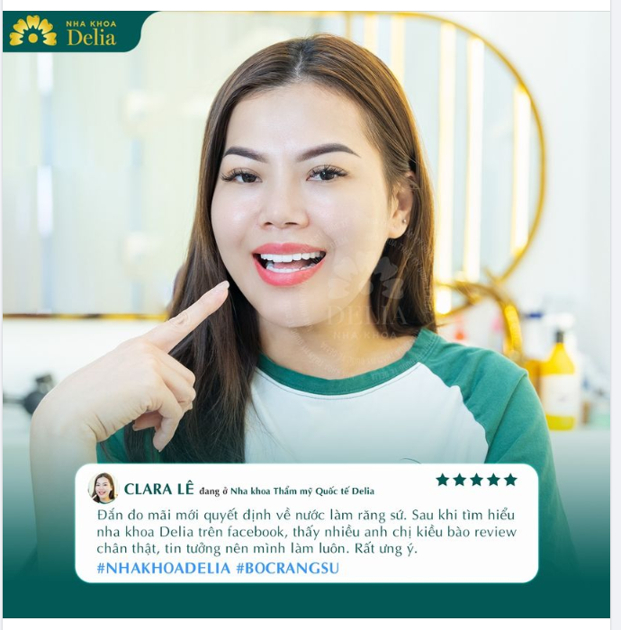 NIỀM HẠNH PHÚC TỪ SỰ TIN YÊU CỦA KHÁCH HÀNG DÀNH CHO NHA KHOA DELIA