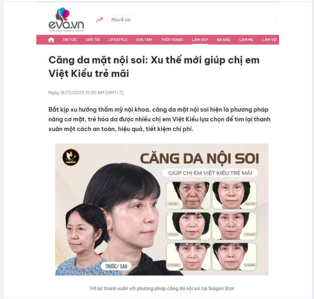 CẬP NHẬT TIN TỨC LÀM ĐẸP ĐẦU TUẦN