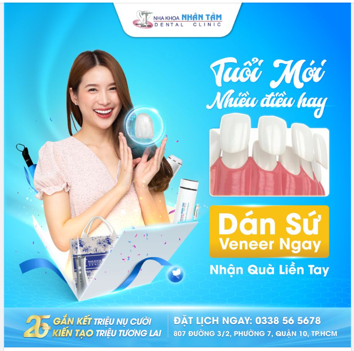 Tháng 12 này, Nha khoa Nhân Tâm triển khai chương trình “Gắn kết triệu nụ cười – Kiến tạo triệu tương lai”