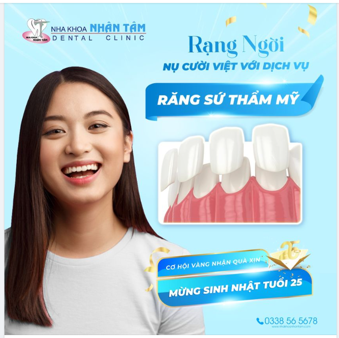 RẠNG NGỜI NỤ CƯỜI VIỆT VỚI DỊCH VỤ RĂNG SỨ THẨM MỸ