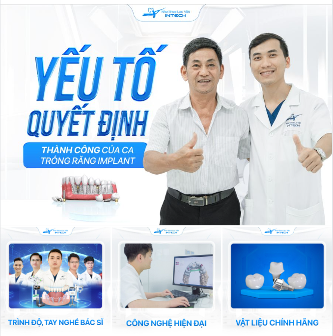 3 YẾU TỐ THEN CHỐT QUYẾT ĐỊNH ĐẾN THÀNH CÔNG CỦA CA TRỒNG RĂNG IMPLANT