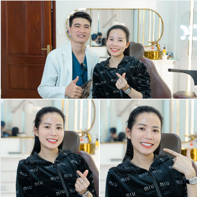 Có được sự yêu mến của khách hàng như vậy chính là nhờ kết quả người thật, việc thật: Hàm răng trắng sáng, nụ cười đẹp tự nhiên, giúp khách hàng thay đổi diện mạo rạng rỡ.!