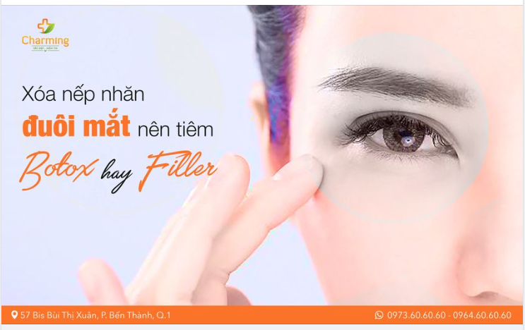 NÊN TIÊM BOTOX HAY FILLER ĐỂ XOÁ NẾP NHĂN ĐUÔI MẮT?