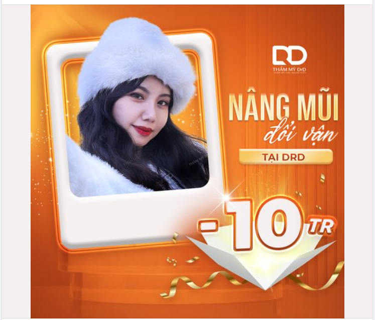 GIẢM SỐC TỚI 10TR: NÂNG MŨI CAO SANG - VẬN MỆNH KHAI SÁNG