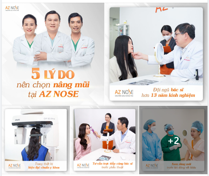 ​​​​​​​5 lý do nên chọn nâng mũi tại AZ NOSE