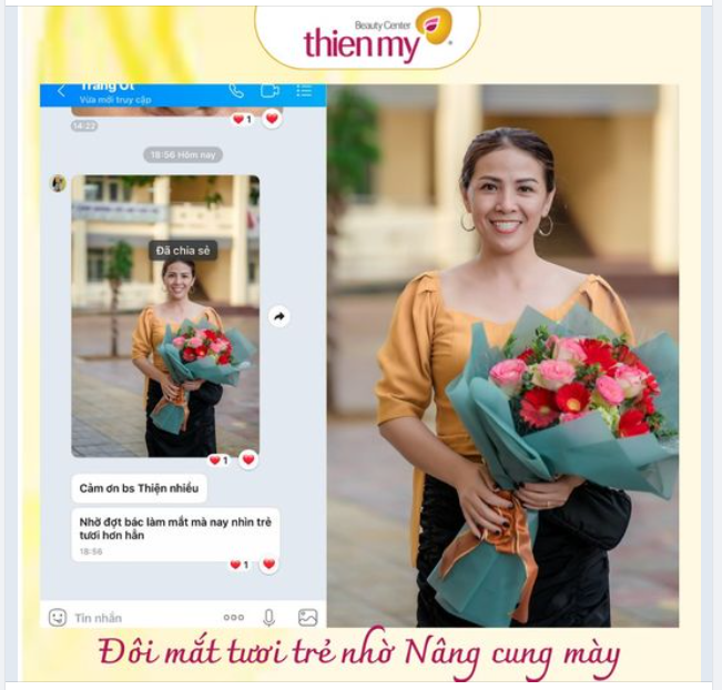 FEEDBACK chị khách nâng cung mày tại Thiện Mỹ