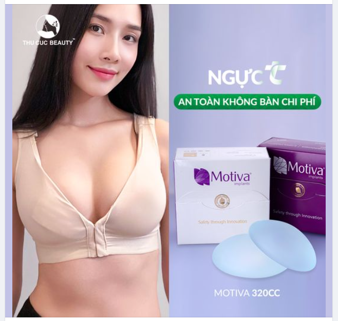 Nâng ngực Motiva an toàn, căng tràn không lo chi phí