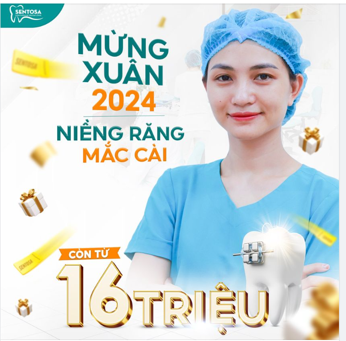 MỪNG XUÂN 2024 - NIỀNG RĂNG MẮC CÀI CÒN TỪ 16 TRIỆU