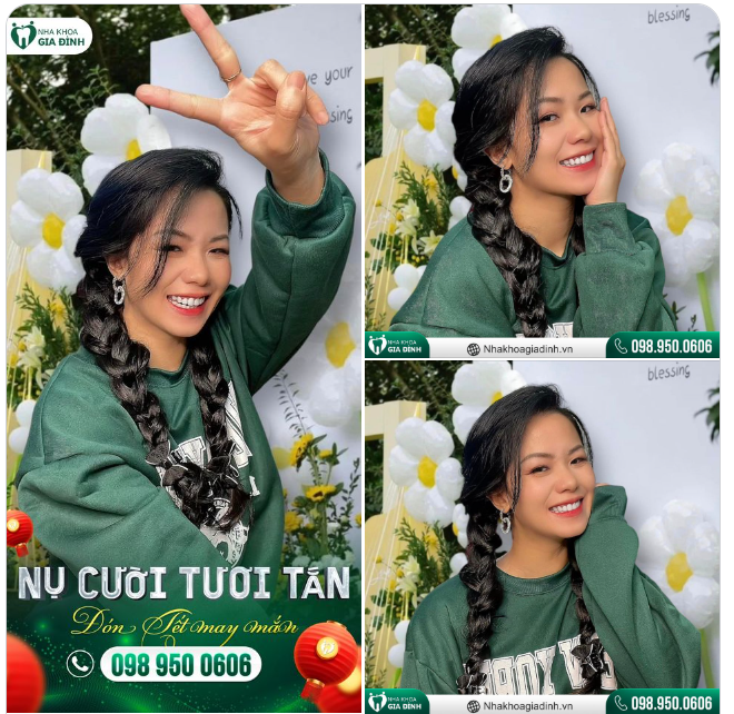 NỤ CƯỜI TƯƠI TẮN - ĐÓN TẾT MAY MẮN