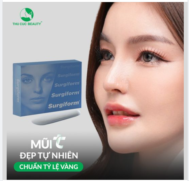Mũi đẹp tự nhiên chuẩn tỉ lệ vàng cho khách hàng