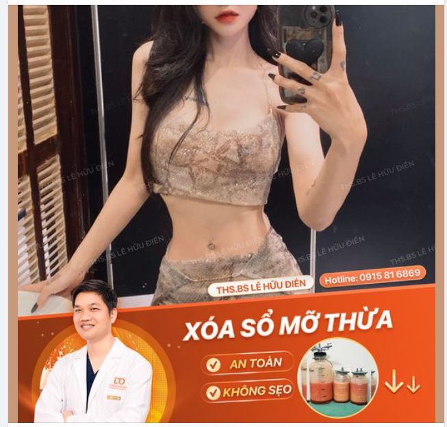 Xóa sổ mỡ thừa Nhanh chóng - An toàn - Chọn hút mỡ Vaserlipo tại DrD