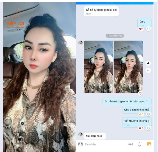 Feedback của chị khách yêu