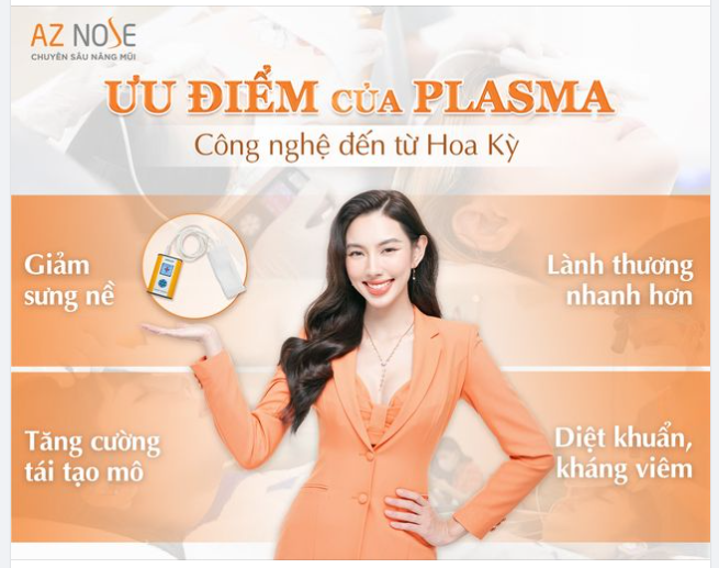 Vì những ưu điểm này, đội ngũ bác sĩ của AZ NOSE luôn khuyến khích khách hàng chiếu Plasma 1-2 lần sau khi nâng mũi.