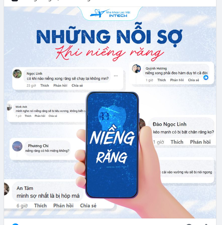 SỰ THẬT VỀ 6 NỖI SỢ CỦA KHÁCH HÀNG KHI NIỀNG RĂNG!