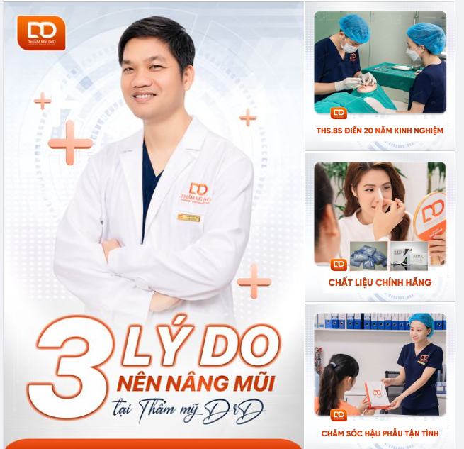 3 LÝ DO ĐỂ LỰA CHỌN NÂNG MŨI TẠI DrD