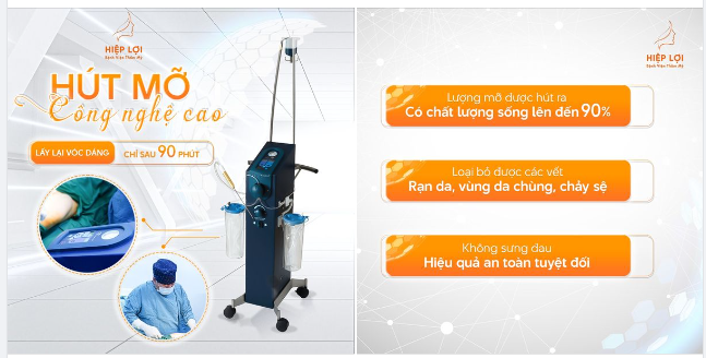 HÚT MỠ CÔNG NGHỆ CAO - LẤY LẠI VÓC DÁNG SAU 90 PHÚT