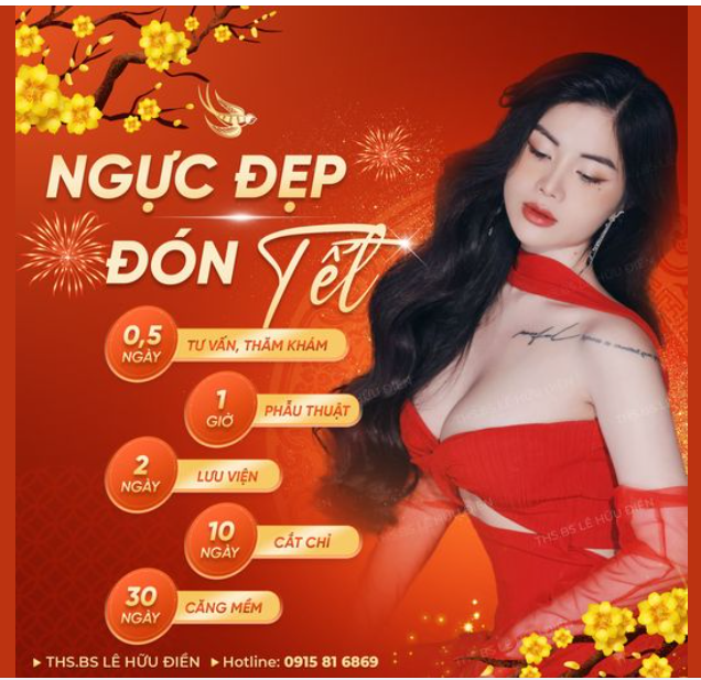 NGỰC ĐẸP ĐÓN TẾT, ĐÂU MẤT QUÁ NHIỀU THỜI GIAN