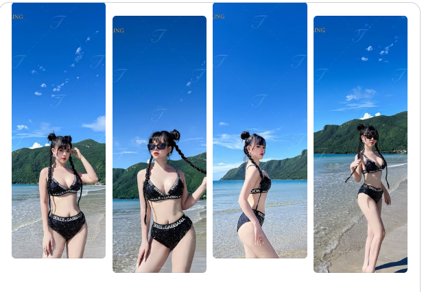Bác làm cho em to to một xíu nhé, em thích sexy.