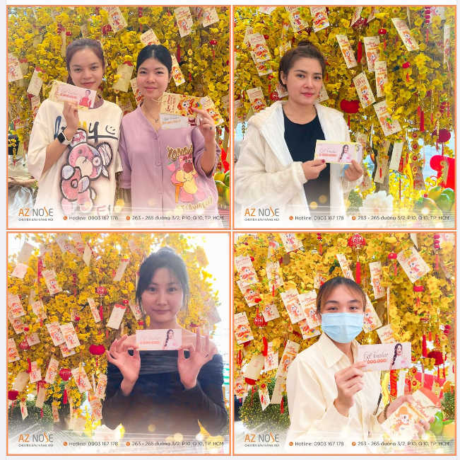 Có "lì xì" xịn, còn được mũi xinh!!