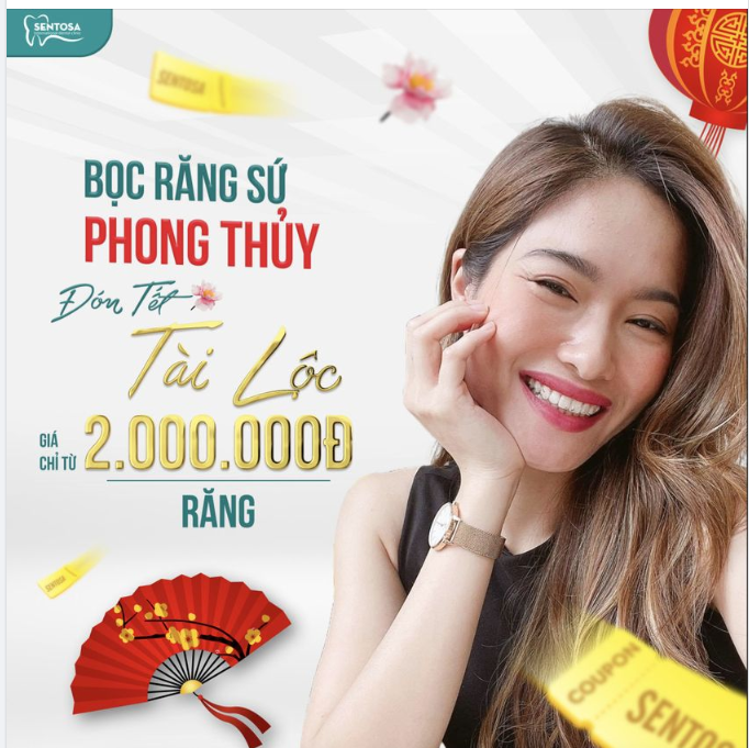 BỌC RĂNG SỨ PHONG THỦY, ĐÓN TẾT TÀI LỘC 2024