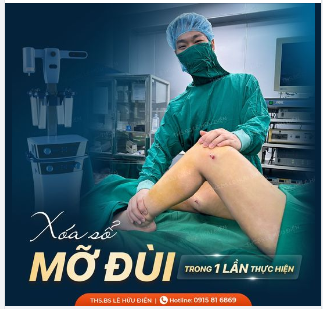 KẾT QUẢ HÚT MỠ ĐÙI NGAY SAU THỰC HIỆN