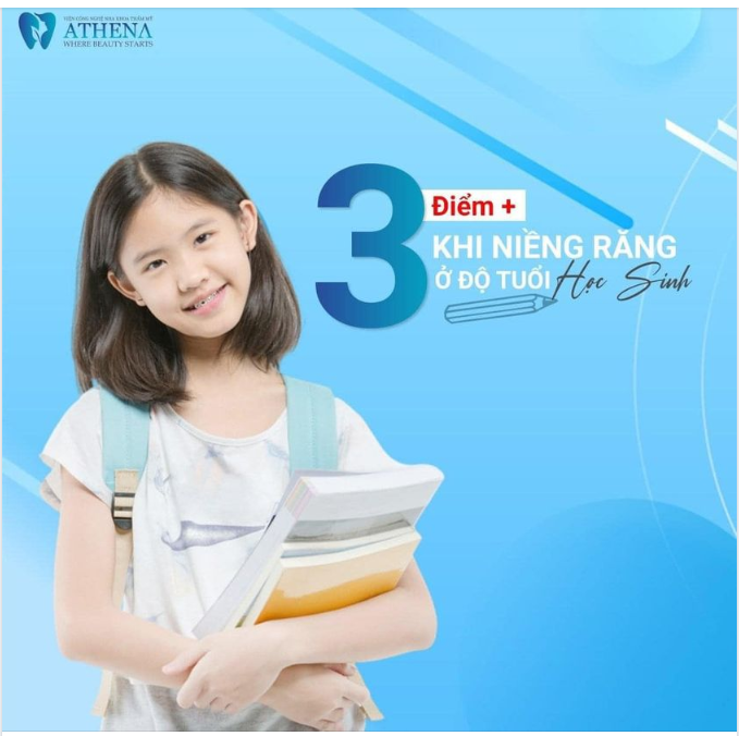 3 ĐIỂM CỘNG KHI NIỀNG RĂNG Ở ĐỘ TUỔI HỌC SINH