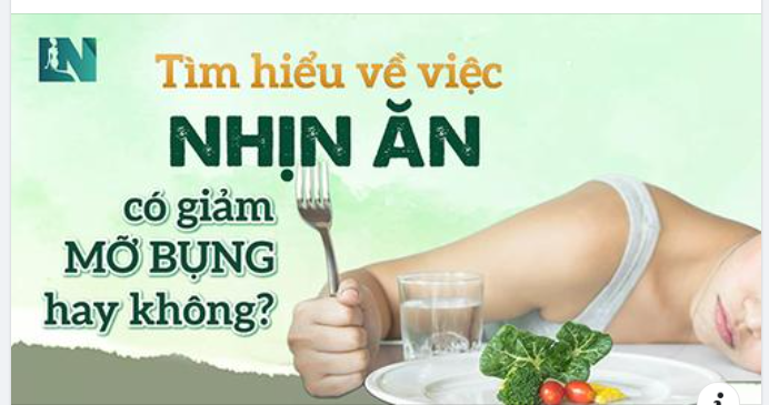 TÌM HIỂU VỀ VIỆC NHỊN ĂN CÓ GIẢM MỠ BỤNG HAY KHÔNG?