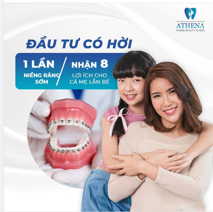 NIỀNG RĂNG SỚM - MÓN QUÀ TUYỆT VỜI NHẤT MẸ DÀNH CHO CON!