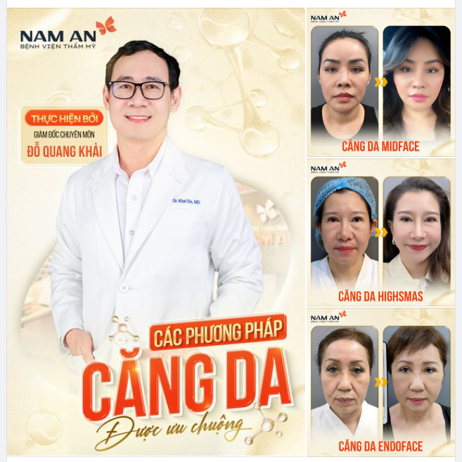 TRẺ LẠI CHỤC TUỔI NHỜ CĂNG DA